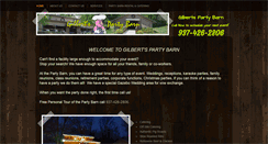 Desktop Screenshot of gilbertspartybarn.com